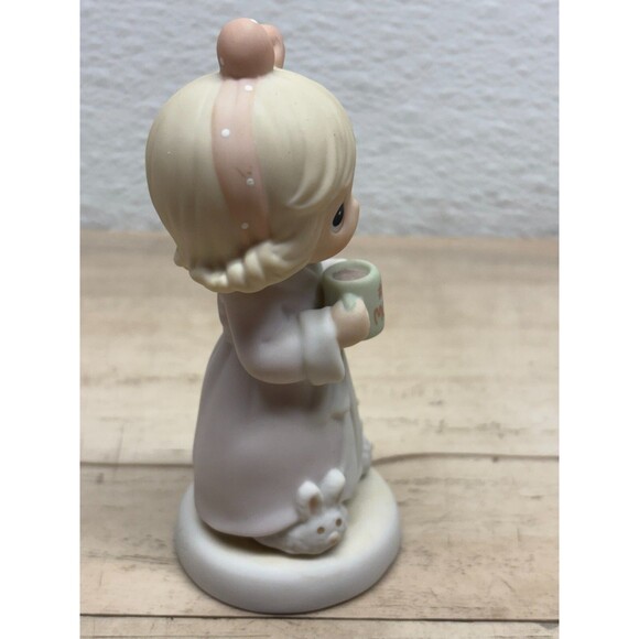 Vtg 1997 Enesco Precious Moments Thank You For The Time we Share Figurine - Picture 4 of 7